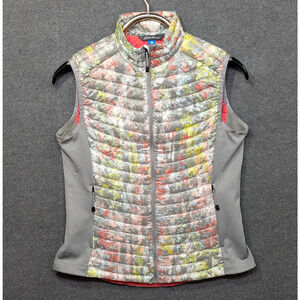 Eddie Bauer Down Vest Womens Small First Ascent Stormsown 800 Quilted Puffer